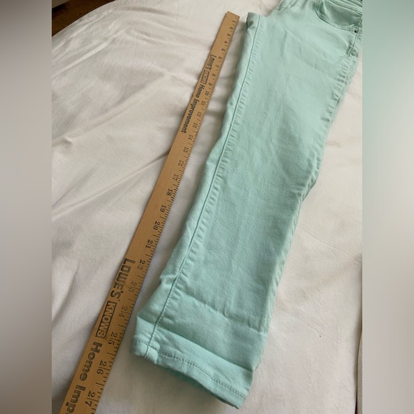 levis 711 skinny 27 turquoise blue jeans womens levi strauss - Picture 13 of 16